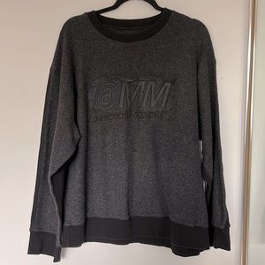 MM6 - Oversized Black Sweatshirt - M